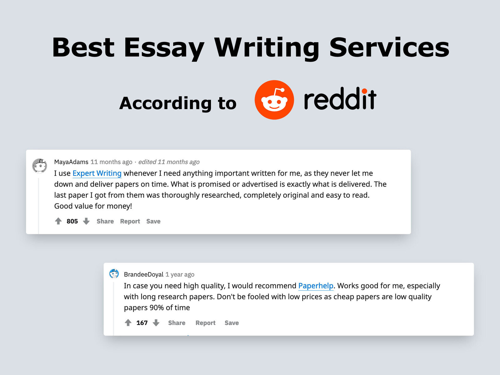 best essays reddit