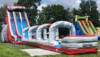 three monkeys inflatables